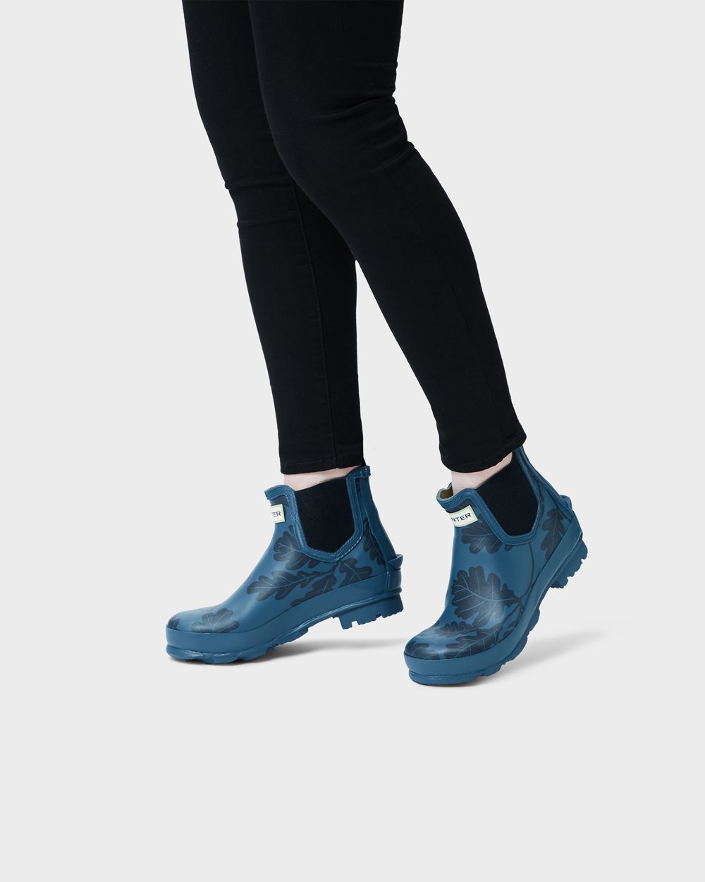 Hunter National Trust Norris Field Chelsea Boots - Sale Online Womens Blue - MONRTQ326